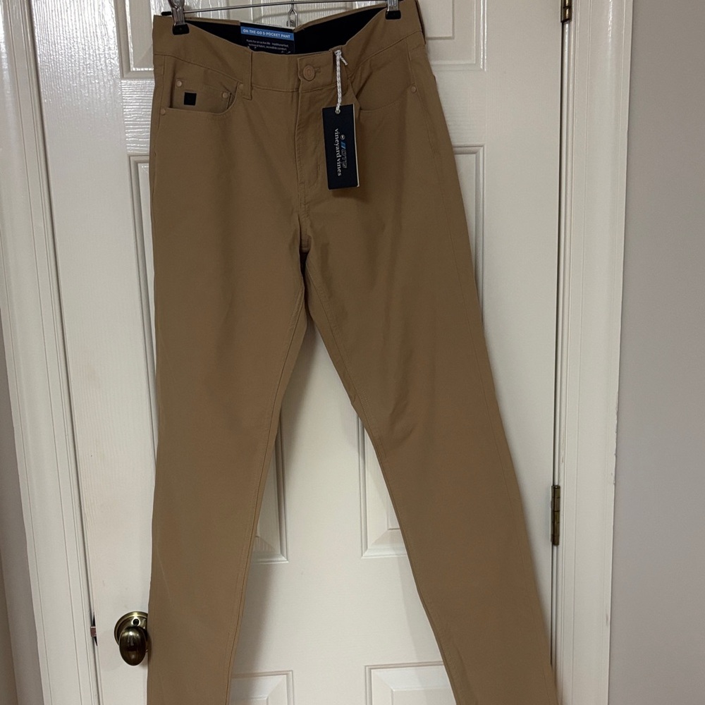 Vineyard Vines Tan Chino Pants